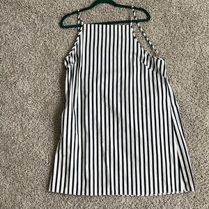 Striped Backless Sundress